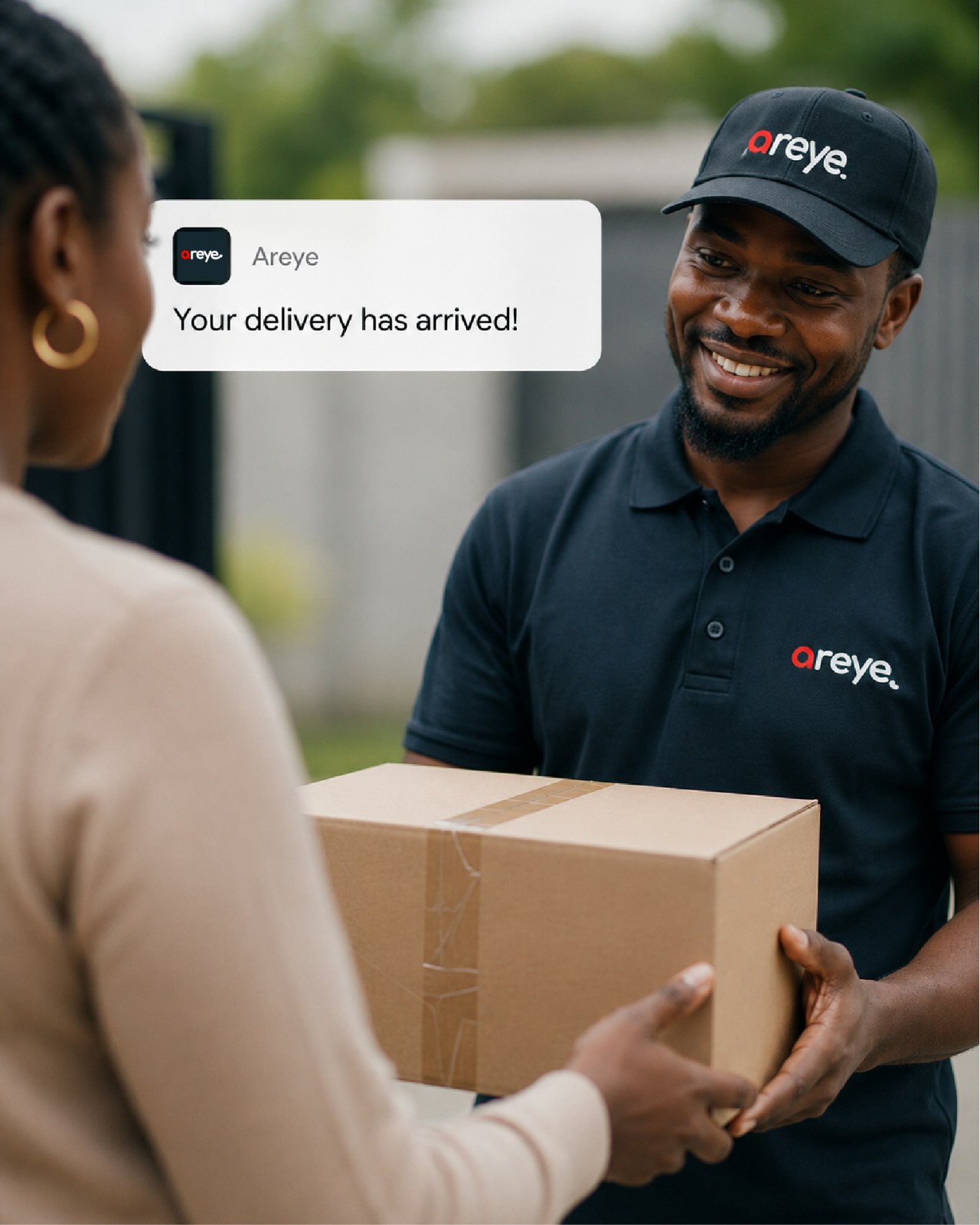 Areye parcel delivery